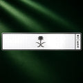 Small Black Emblem License Plate